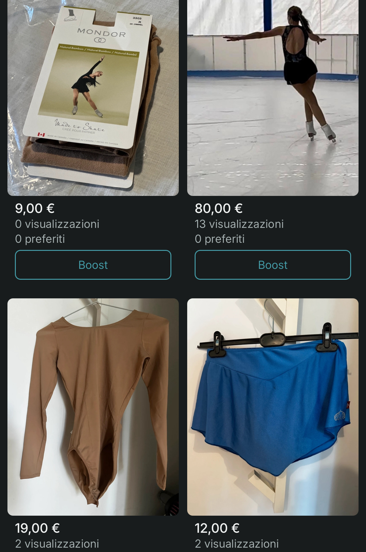 Pattinaggio su ghiaccio_Vinted