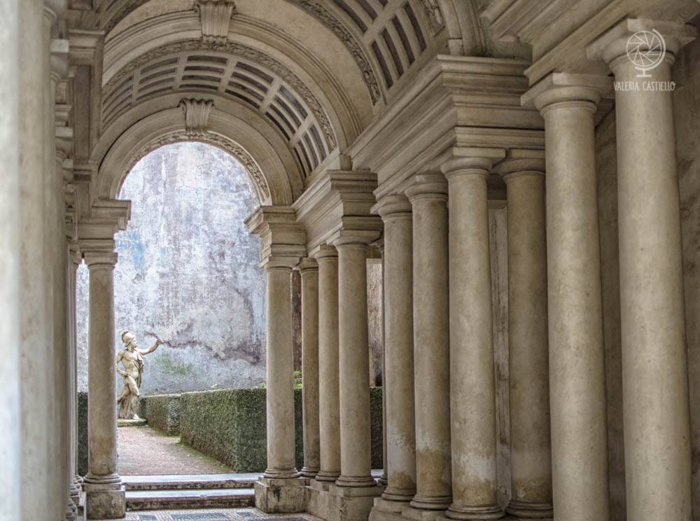 caccia al tesoro Roma_Colonnato Palazzo Spada