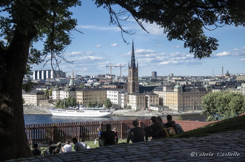Stoccolma low cost - Vista dal Monteliusvägen