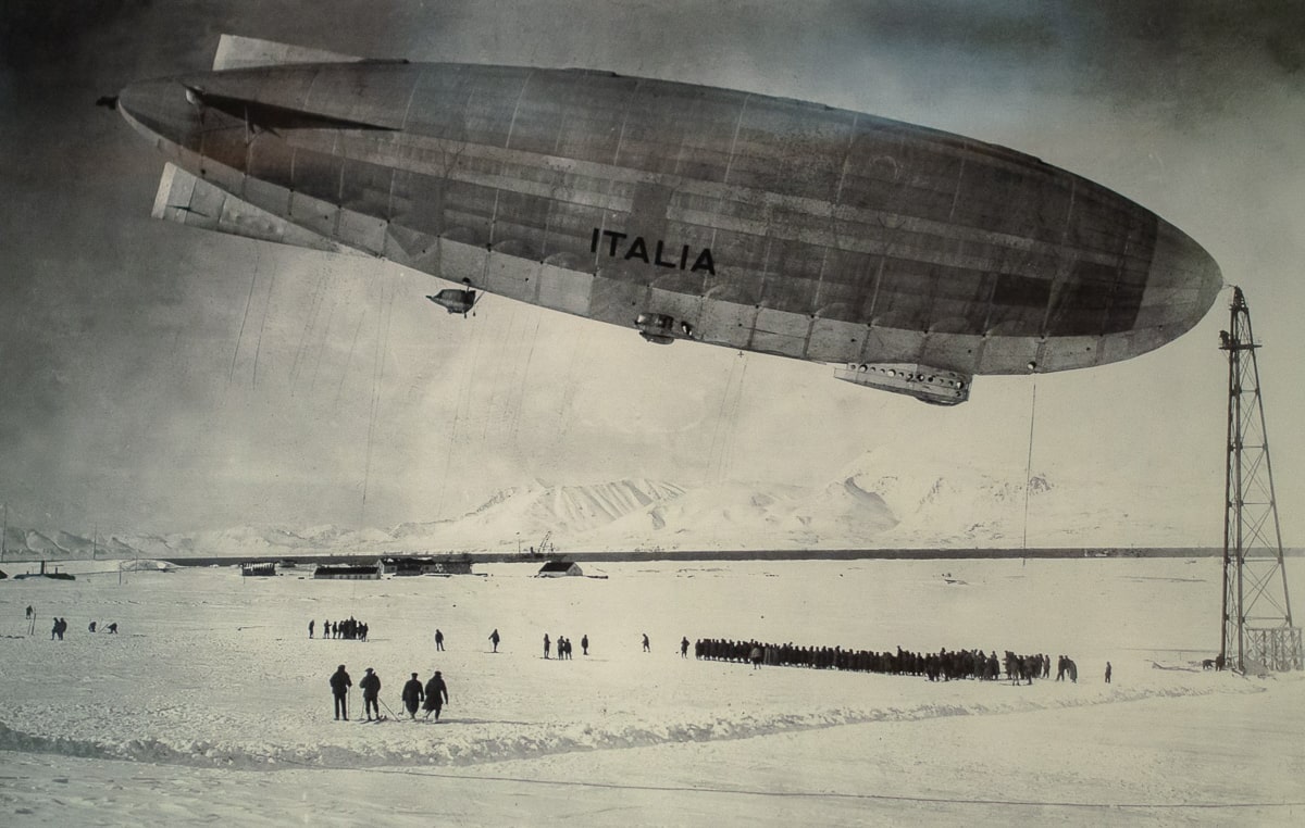 Spedizioni Polo Nord_Amundsen Nobile_Dirigibile Italia 