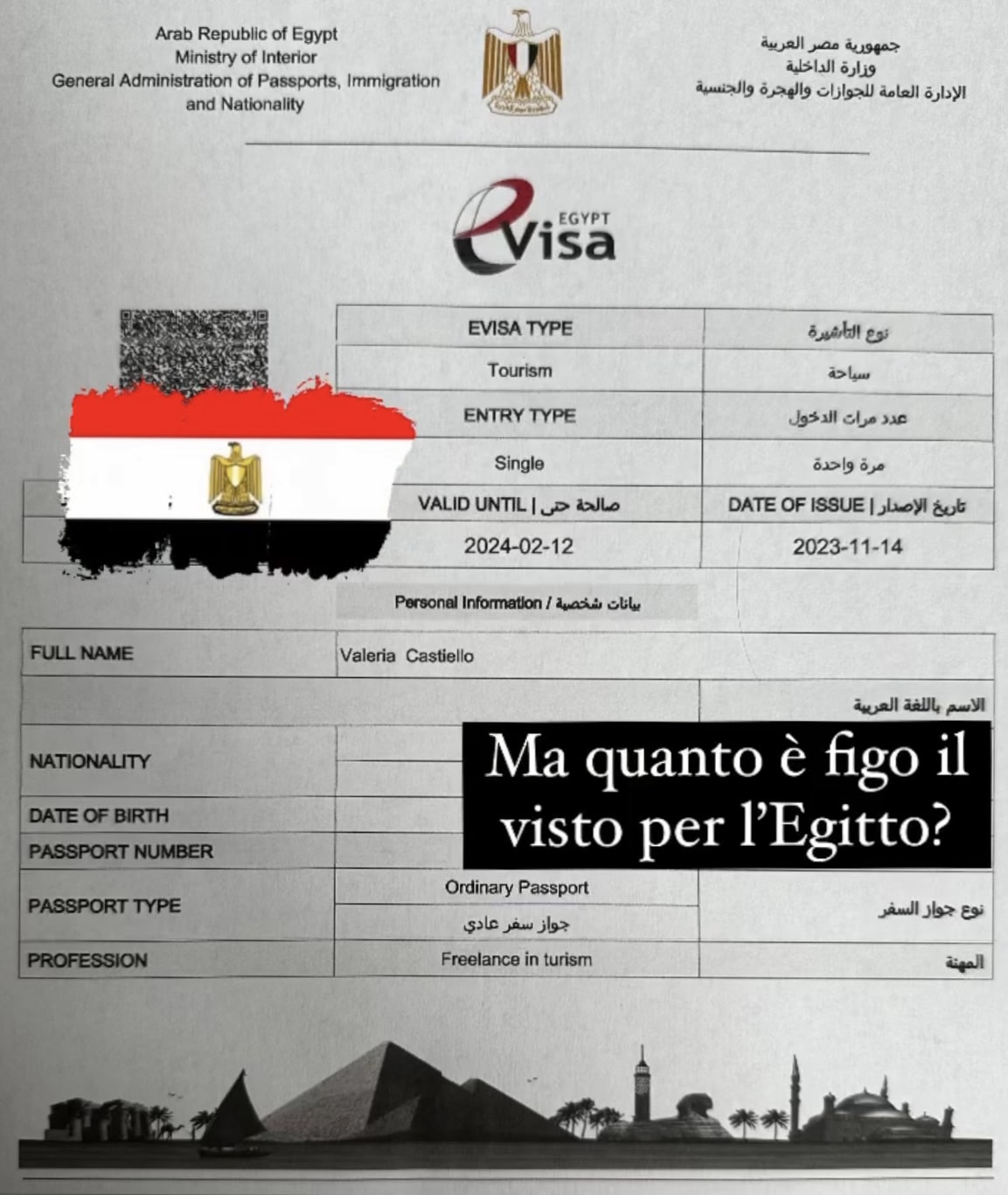 Come Richiedere il visto per l'Egitto