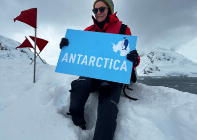 Baia Paradiso, continente antartico