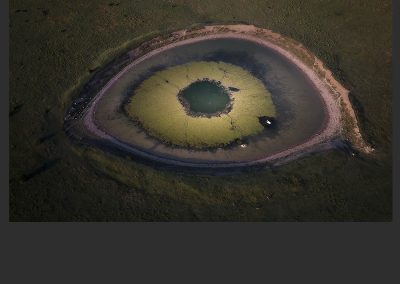 Sirente Lake_awarded aerial photo