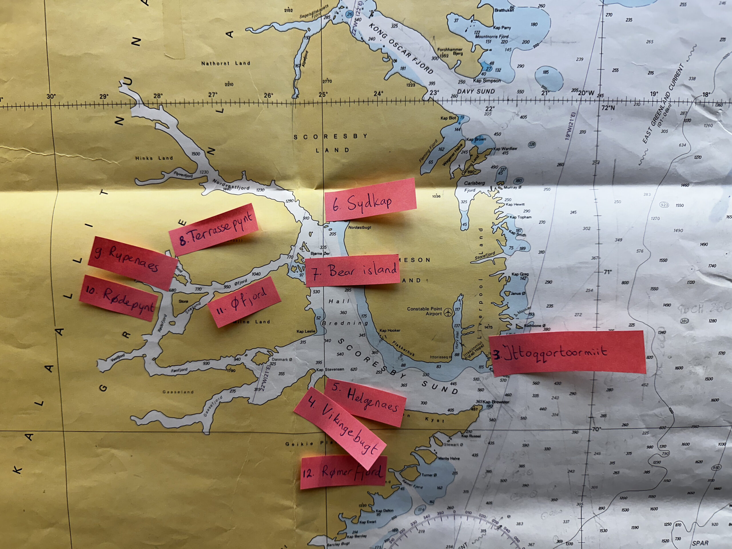 itinerario Scoresby Sound_crociera Groenlandia Est_Poseidon