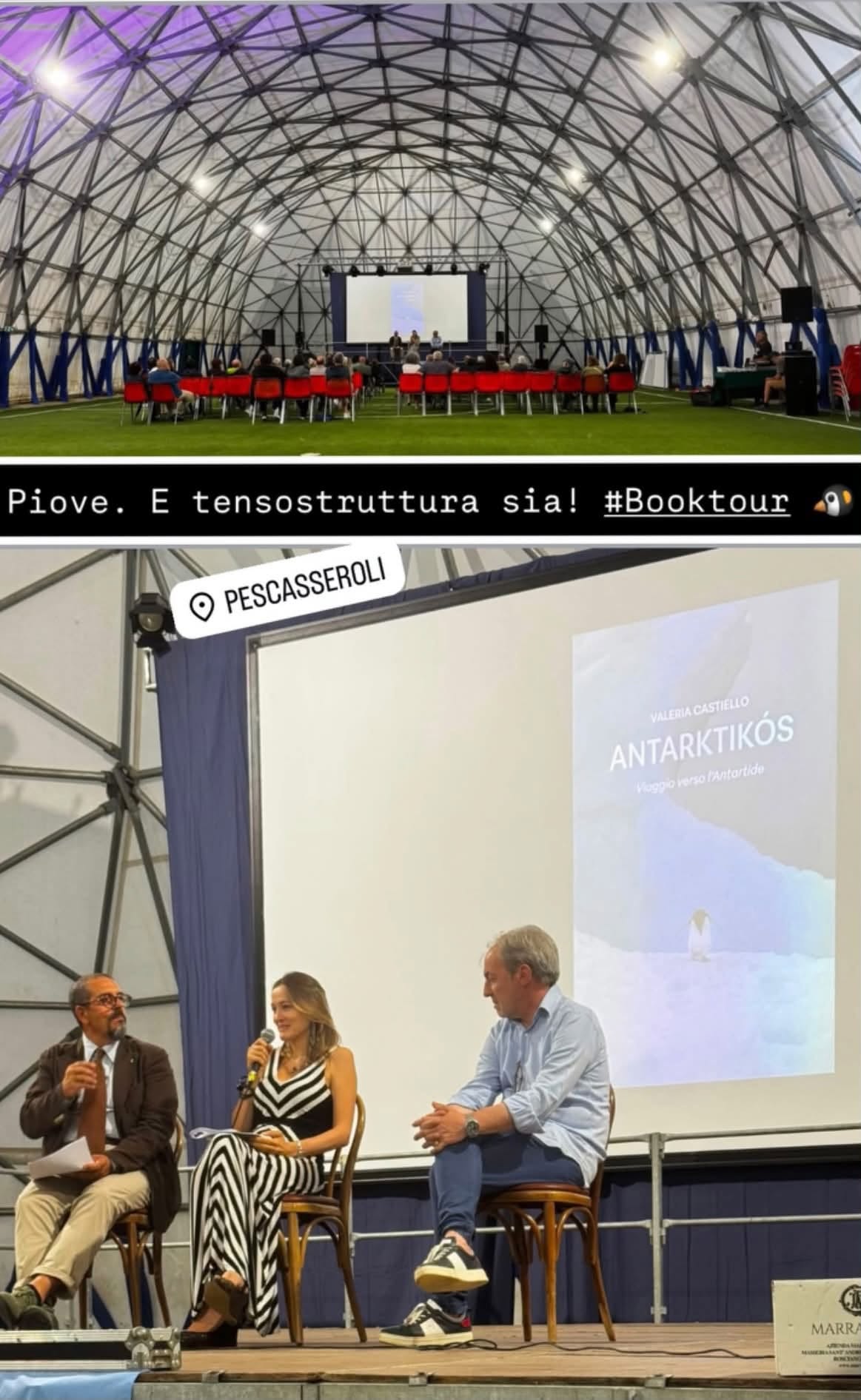 Presentazione libro antartico a Pescasseroli